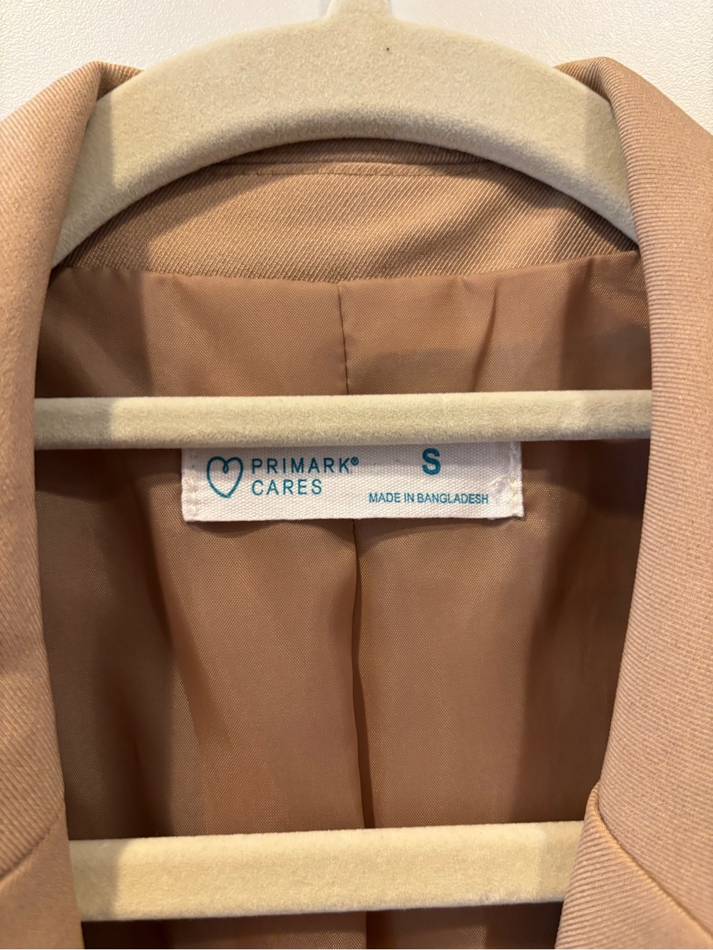 Primark Camel Single-Button Blazer - Picture 3 of 3
